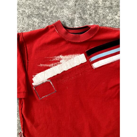 VTG Y2K Ecko Unltd T-shirt Mens Medium embroidered hip hop rap heavy weight - Picture 7 of 13
